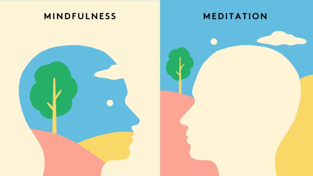 Mindfulness vs. Meditation